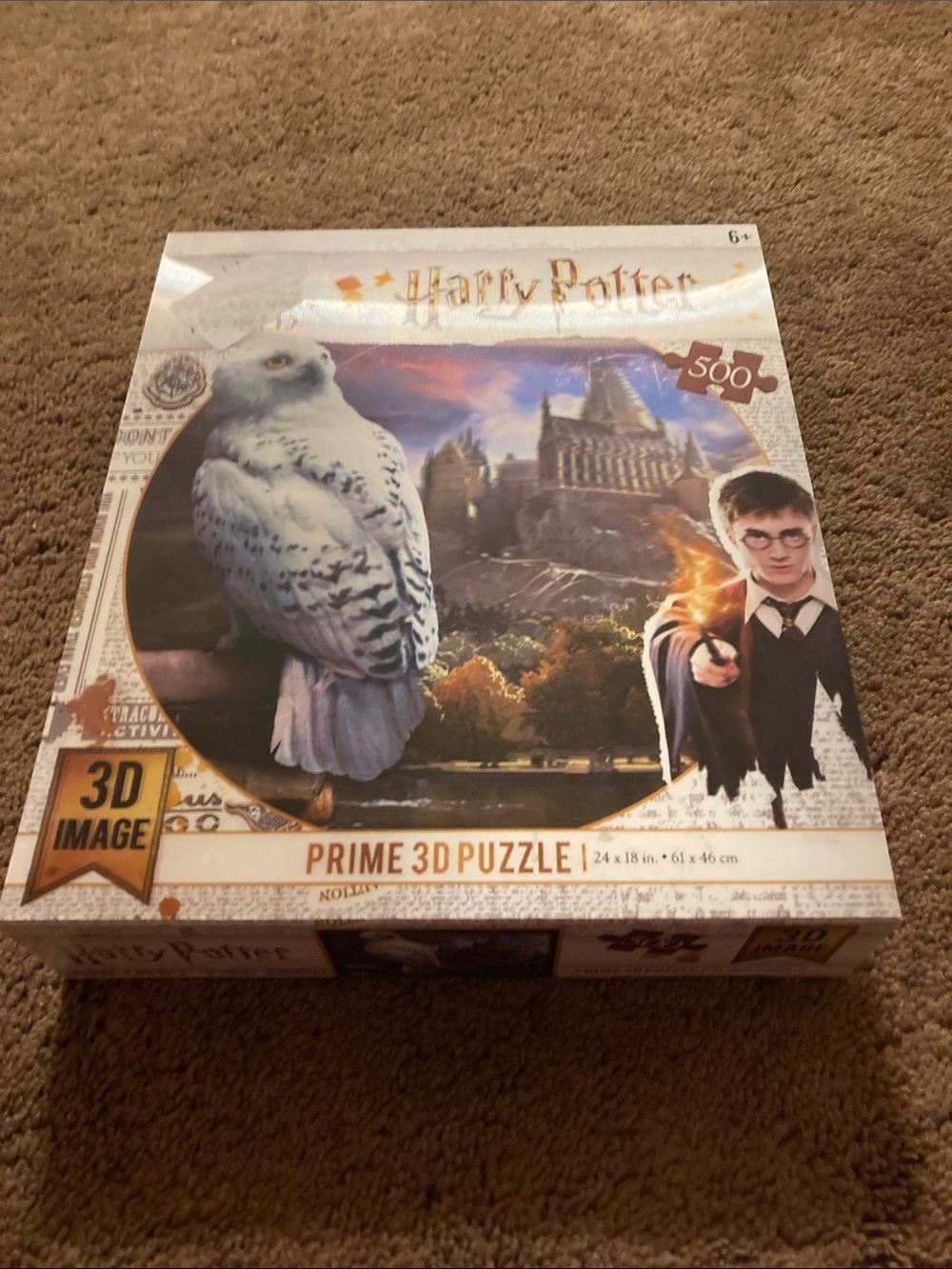 Harry Potter 3-d puzzle 500 pieces